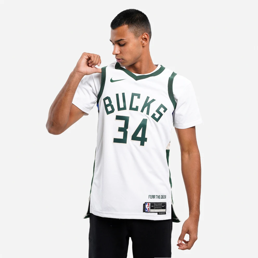 NBA Giannis Antetokounmpo Milwaukee Bucks Basketball Jersey