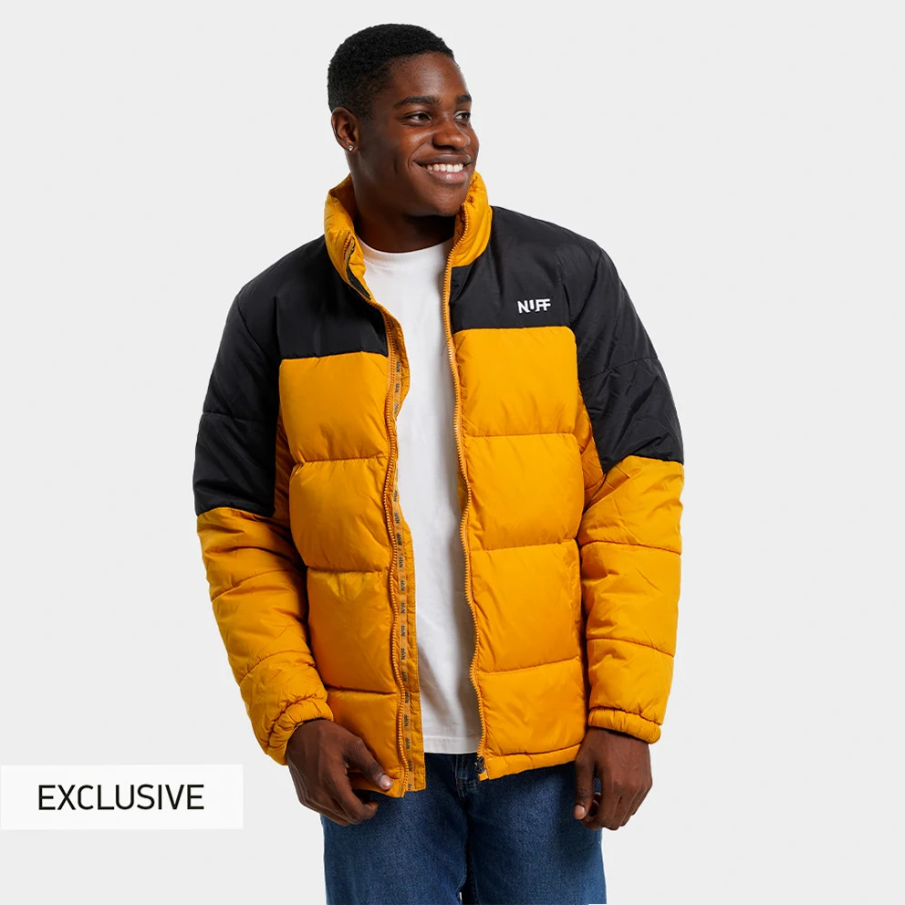 Down Blocked Men's Puffer Jacket