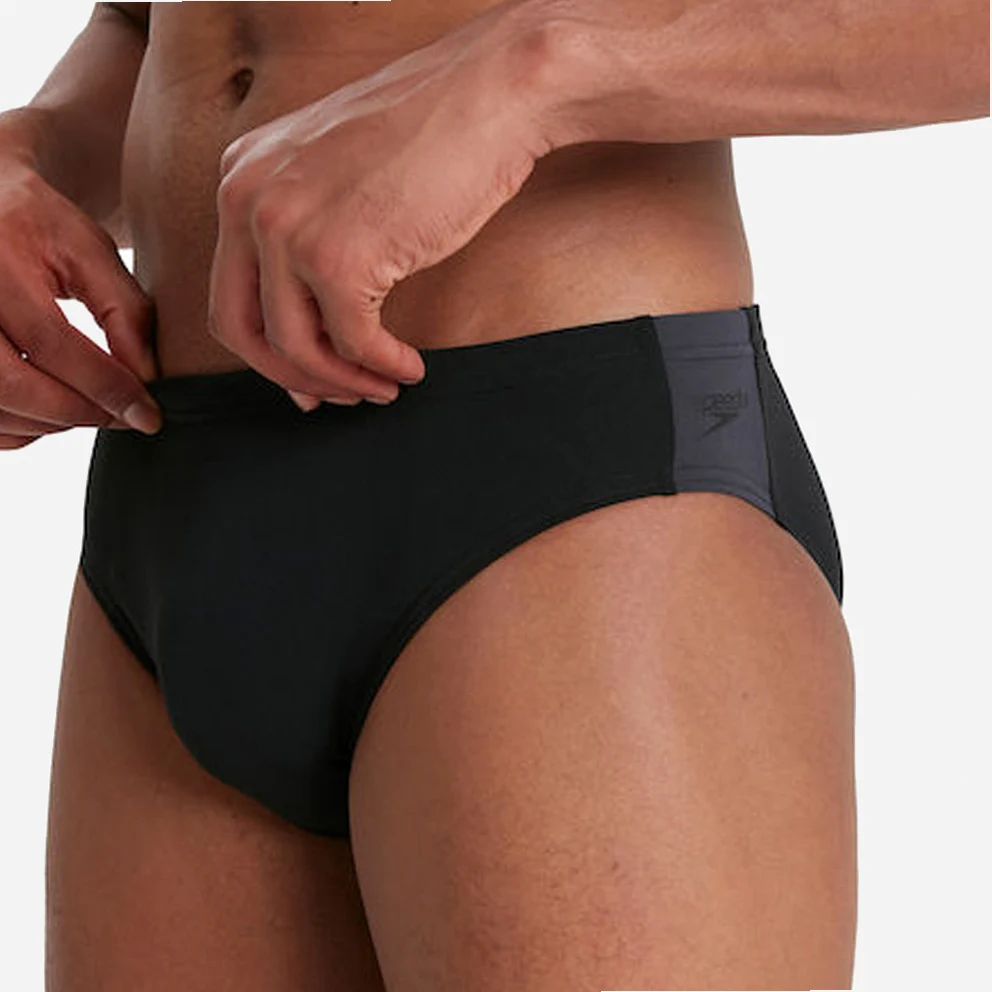 Boom Logo Splice 7Cm Brief Men's Swimsuit