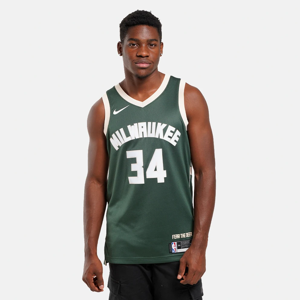 NBA Giannis Antetokounmpo  Icon Edition Basketball Jersey