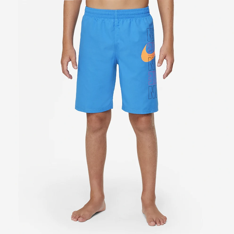 Block Logo Big Kids' (Boys') Breaker 8" Volley Shorts