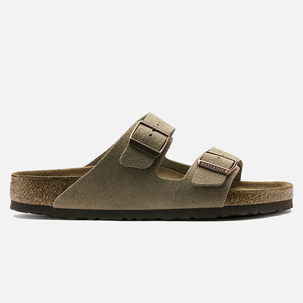 Boston Soft Footbed Suede Leather Regular Unisex Sandals