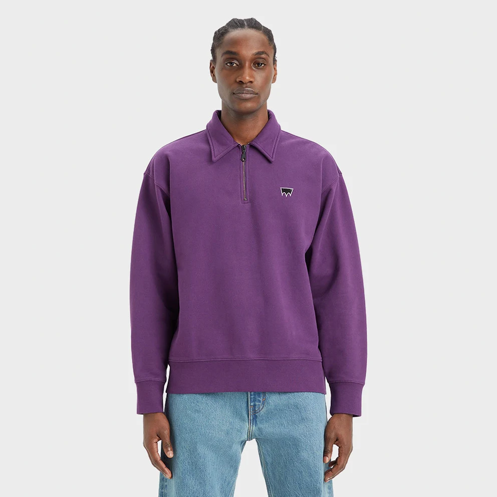 Skate New Quarter Zip Blues