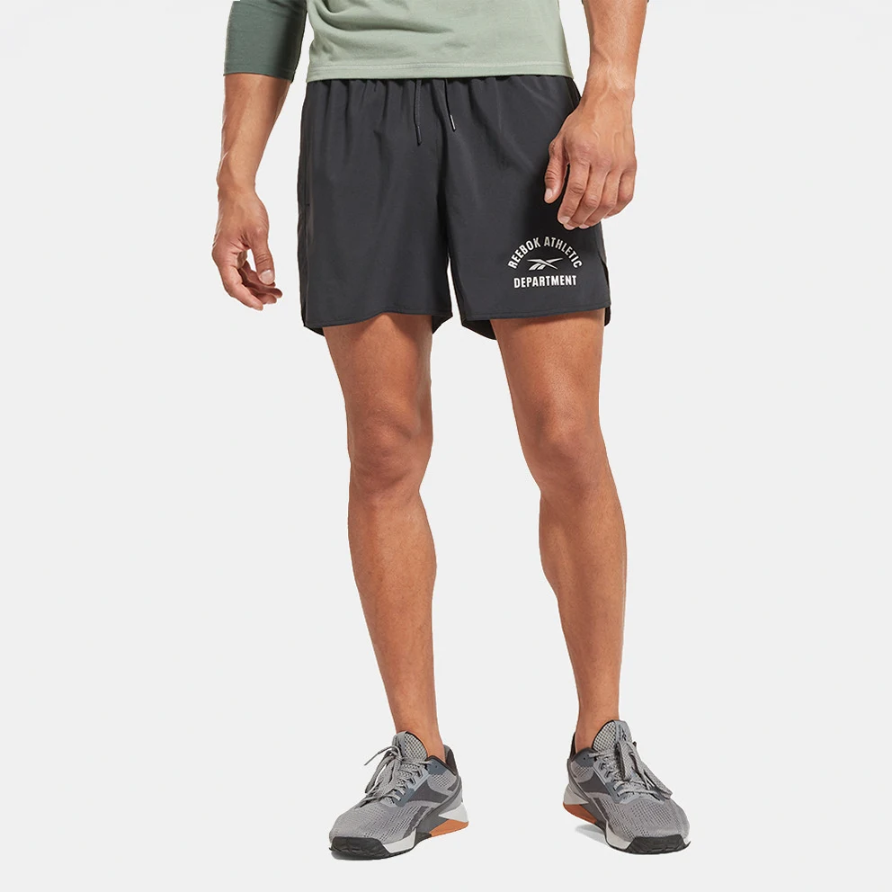 Train Woven Graphic Men's Shorts