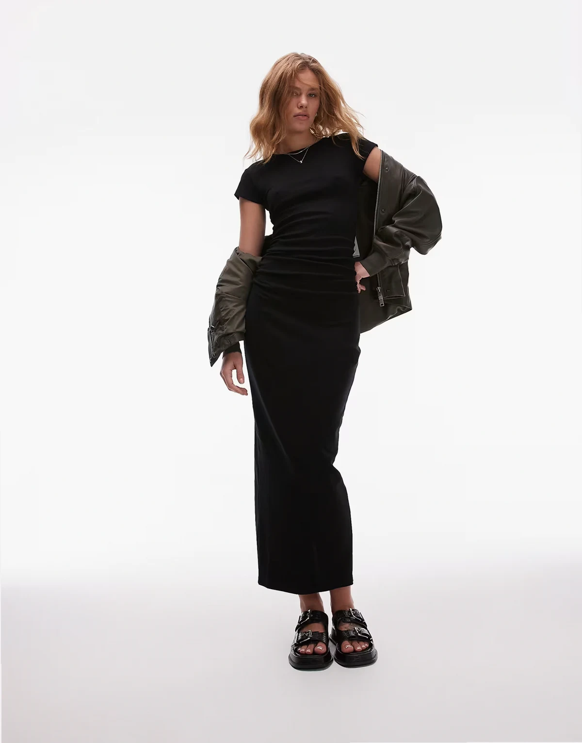 – Katarina – Maxikleid in Schwarz