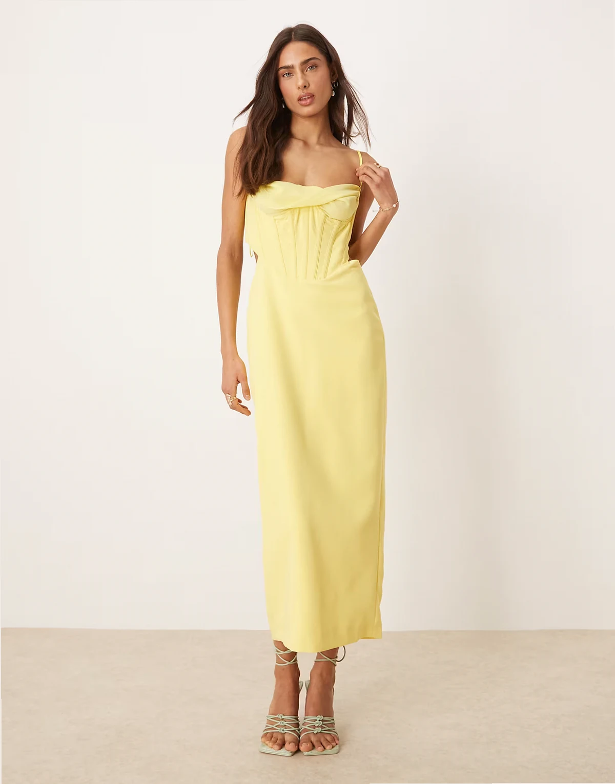 – Martini – Midikleid in Limoncellogelb