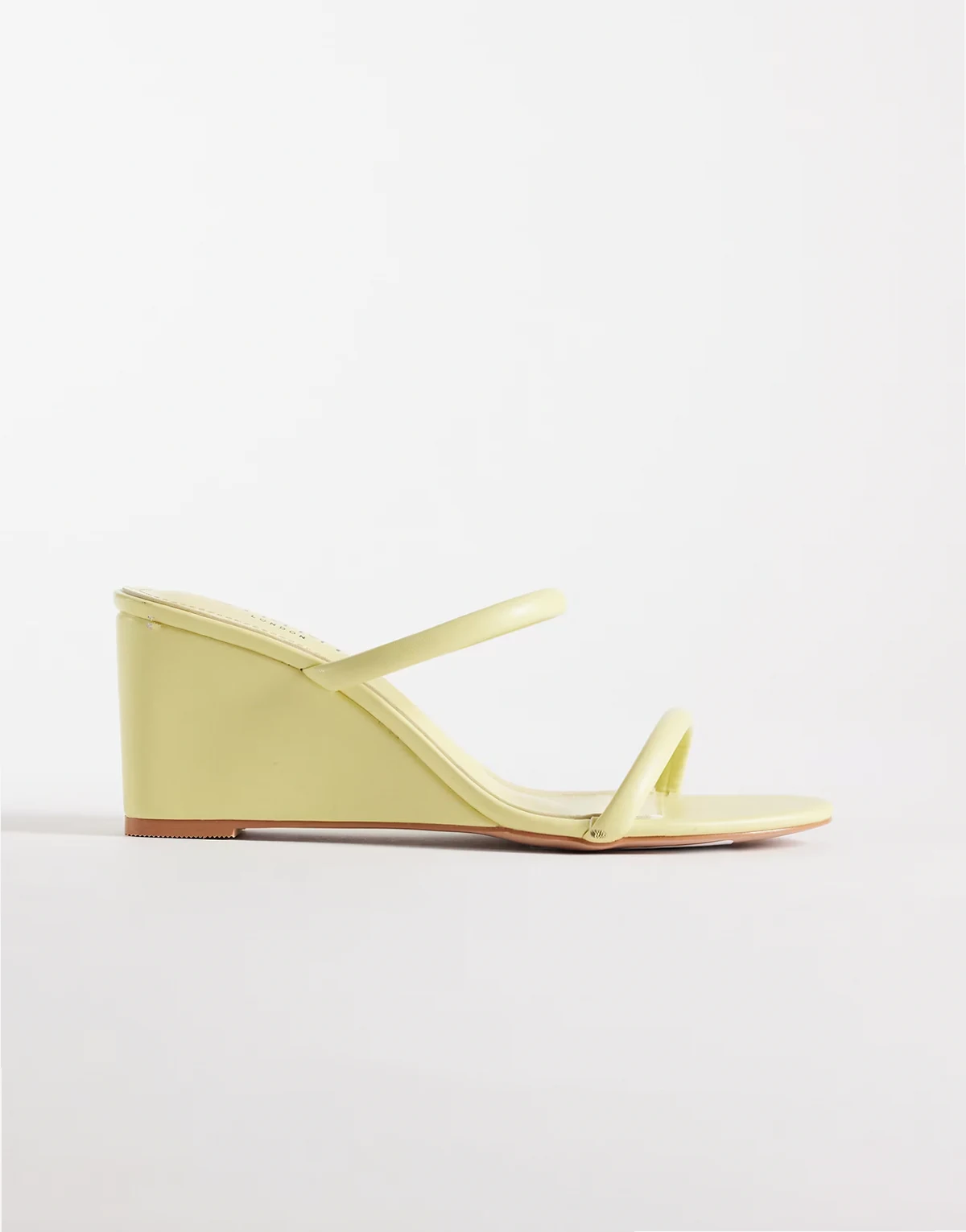 Simmi London Dianna wedge sandals in yellow