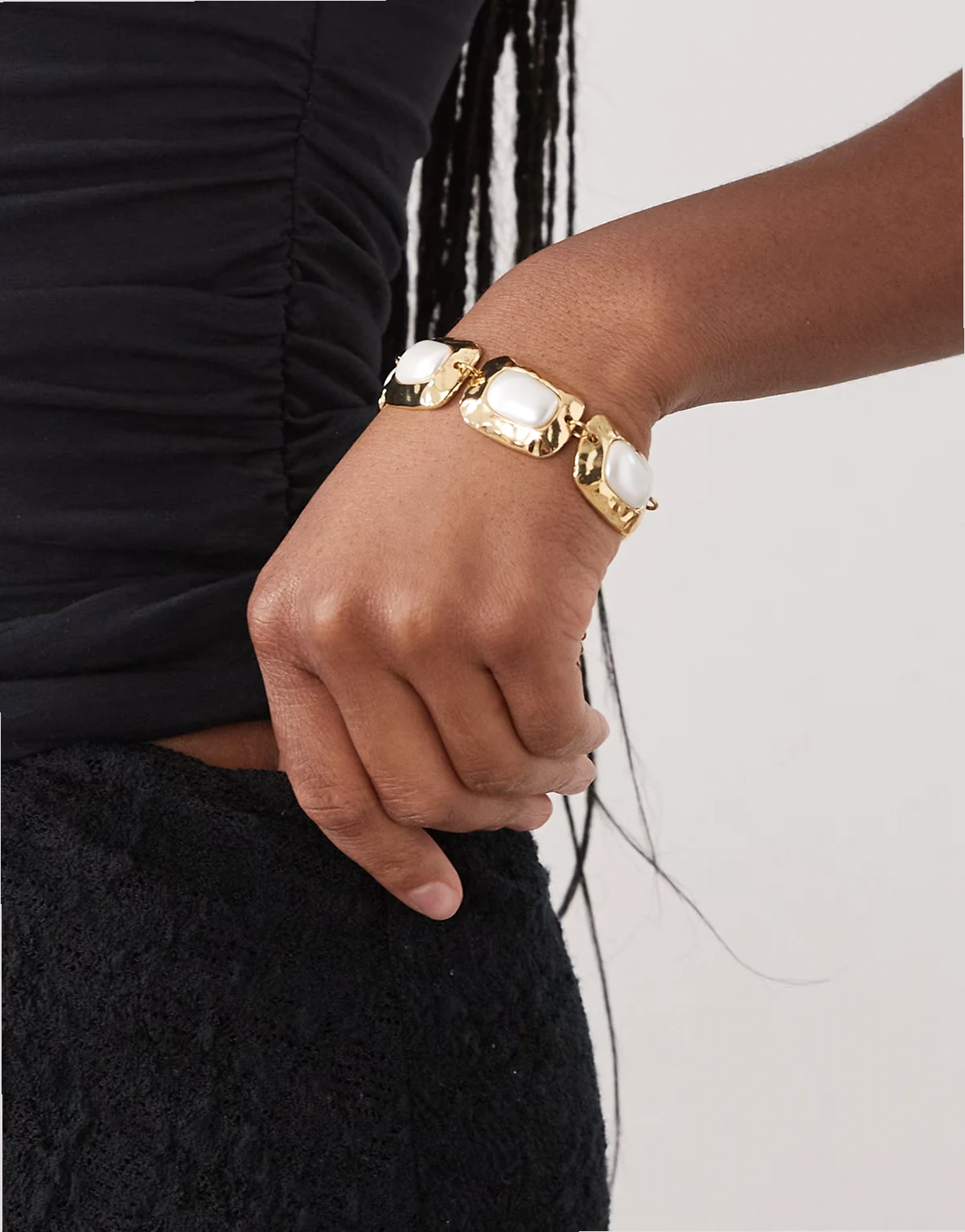 – Chateau – Bransoletka w kolorze złota, w stylu vintage