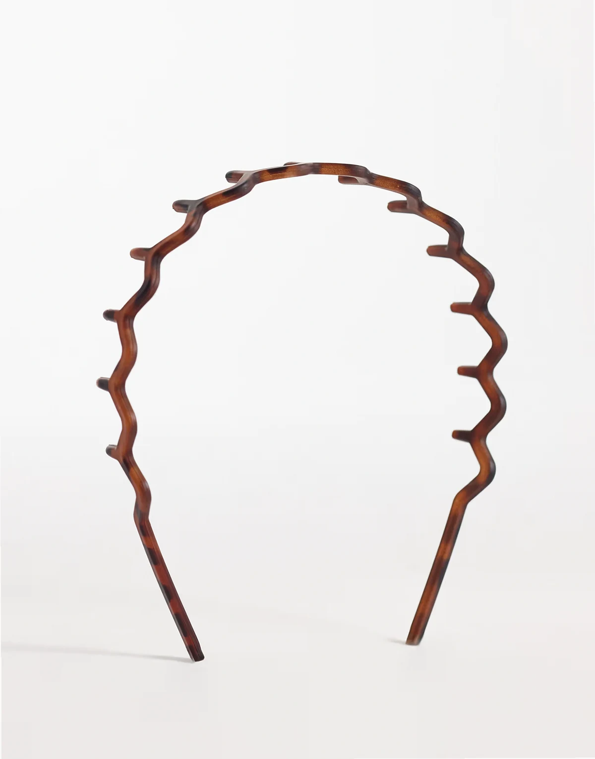 hairband in matte tortoise