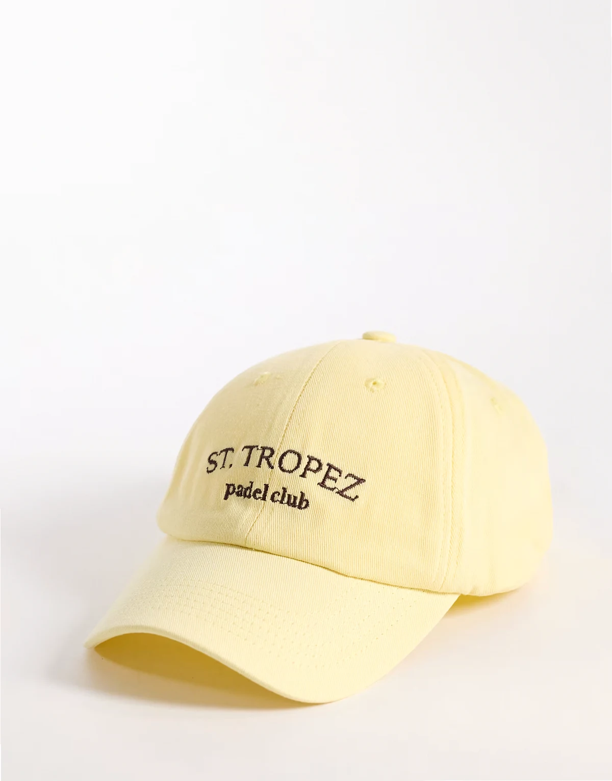 St. Tropez padel club cap in yellow