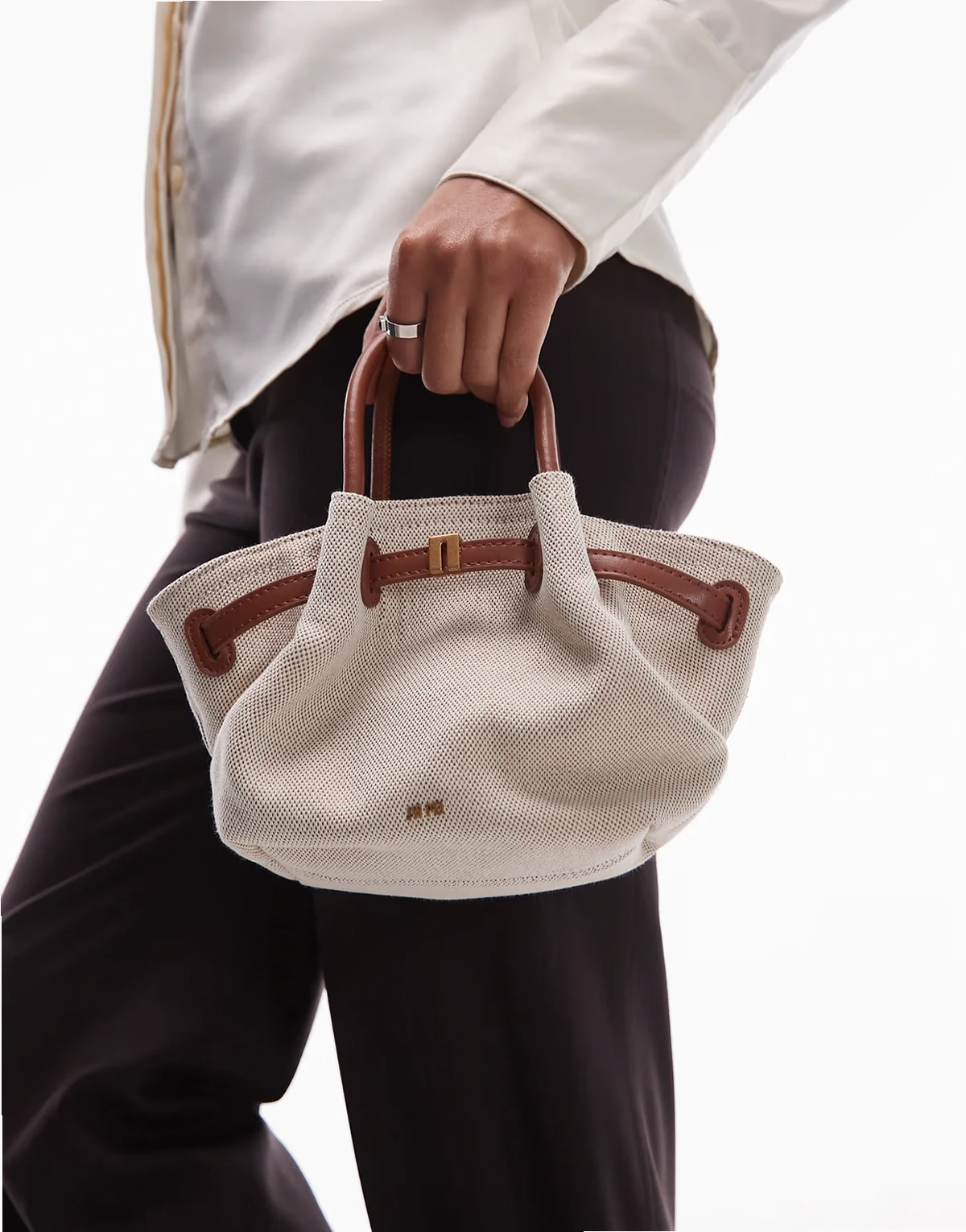 – Hana – Mini-Tragetasche aus Canvas