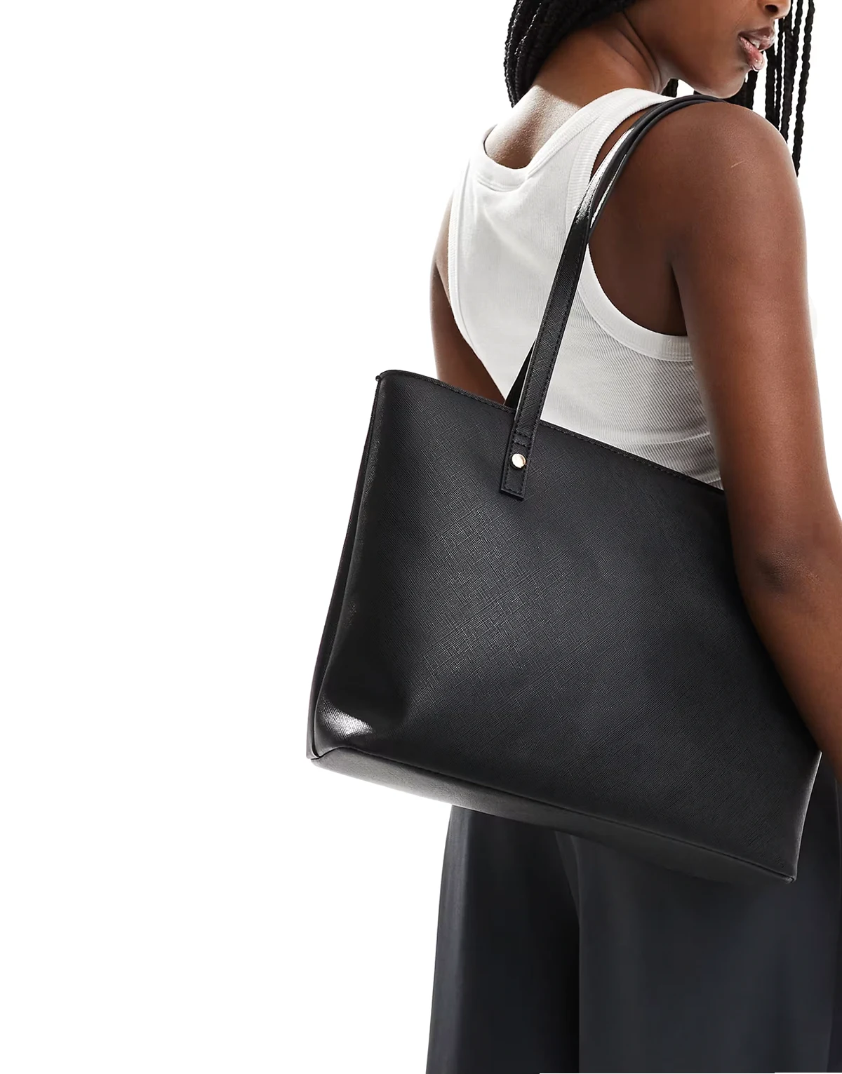 – Easy – Czarna torba typu tote