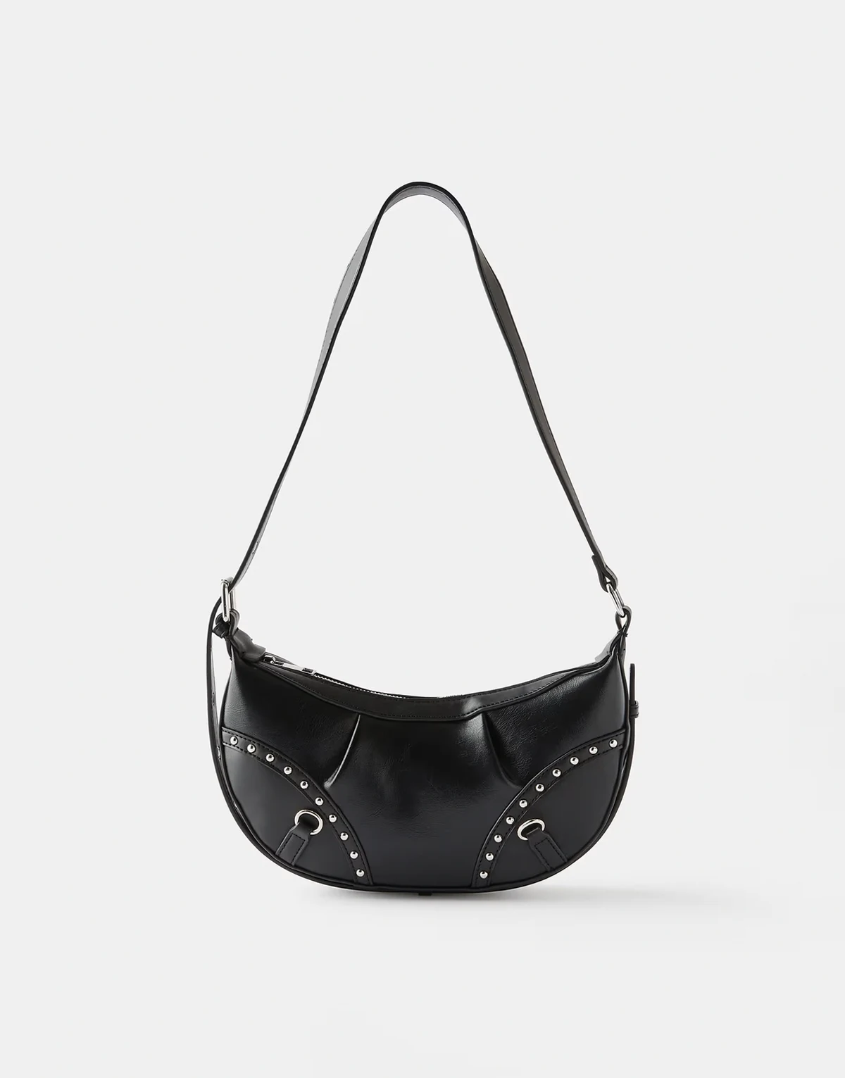 Noa studded crossbody bag in black