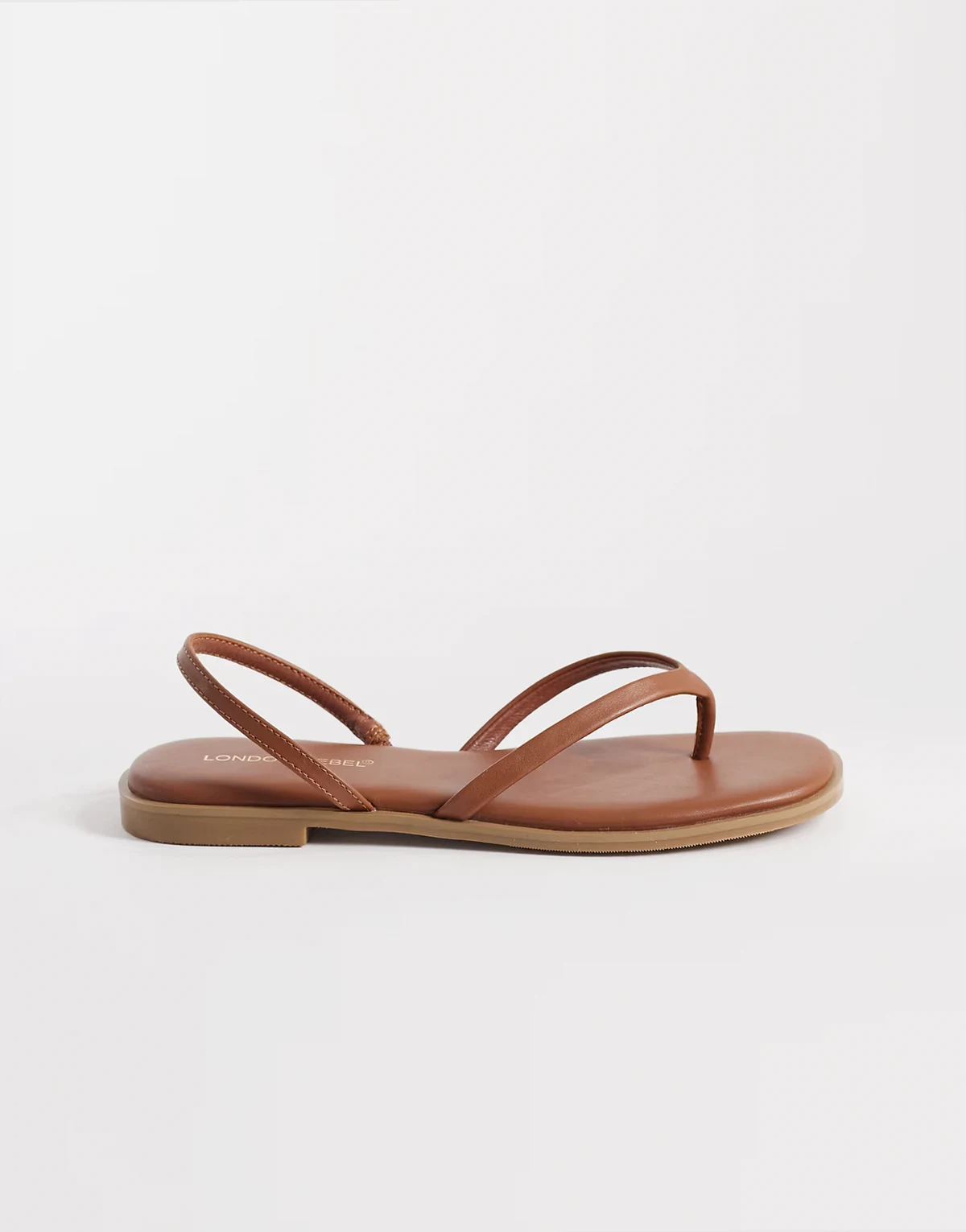 Florie flat sandals in tan