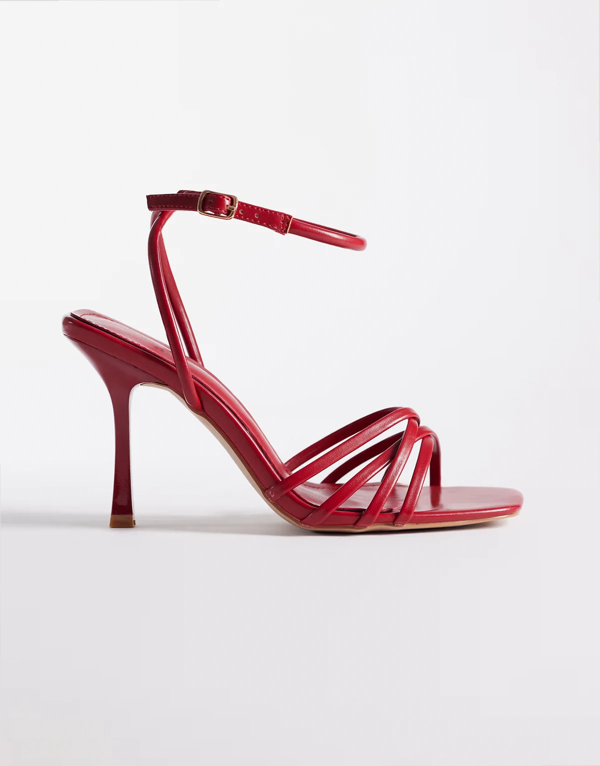 Simmi London Sibelle strappy heeled sandals in red