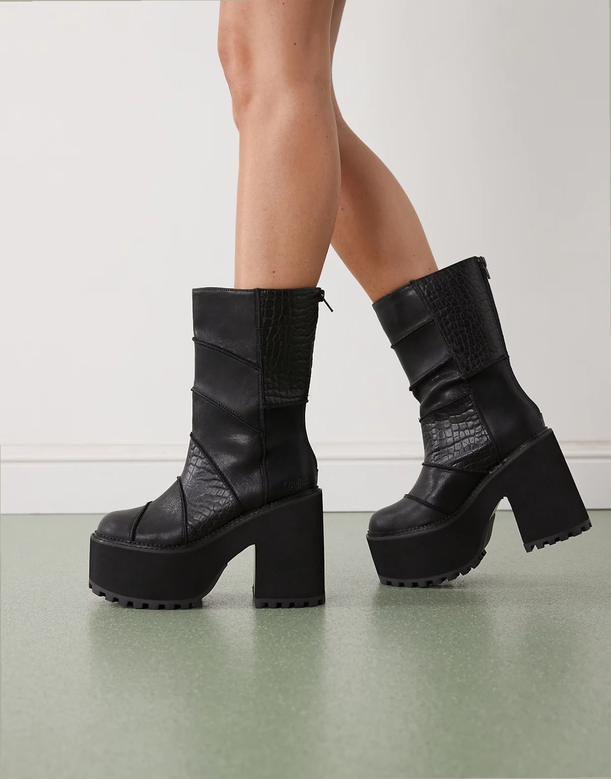 – Killah – Stiefel in Schwarz mit Einsätzen