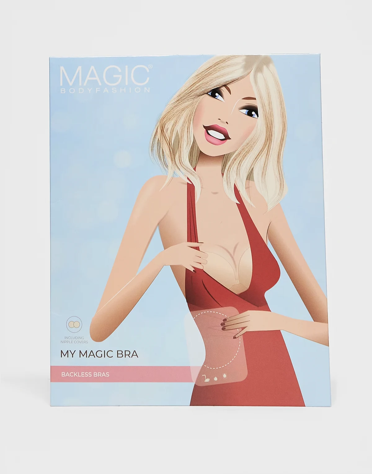 Bodyfashion – My Magic – Beżowy samoprzylepny biustonosz wielokrotnego użytku