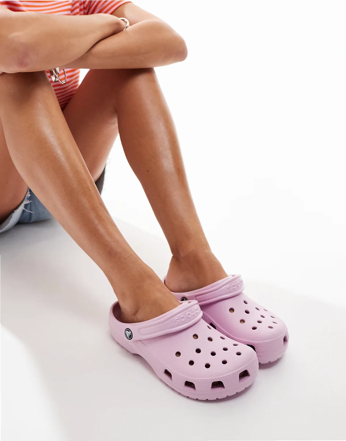 classic clogs in ballerina pink