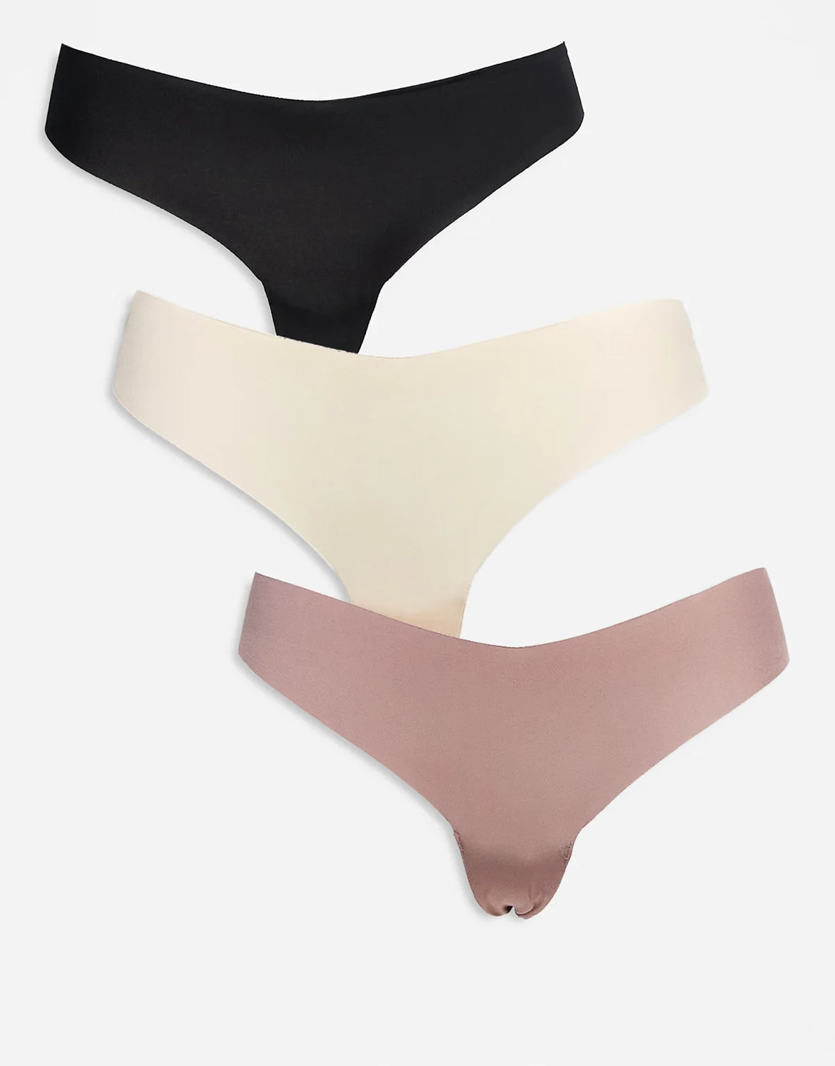 – Airlite – Zestaw 3 par nieodznaczających się stringów w różnych kolorach