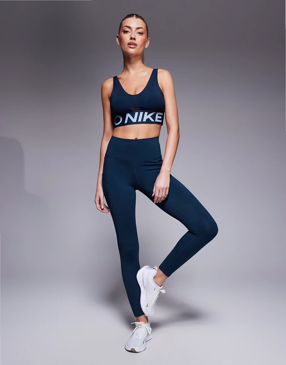 One leggings in navy