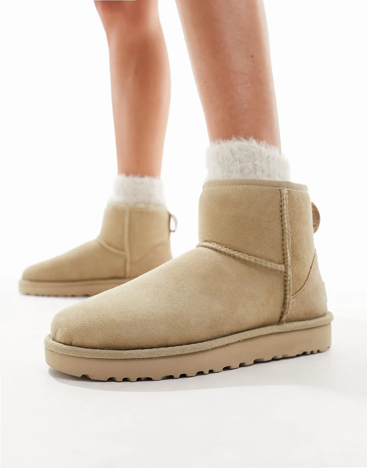 Classic mini II boots in stone