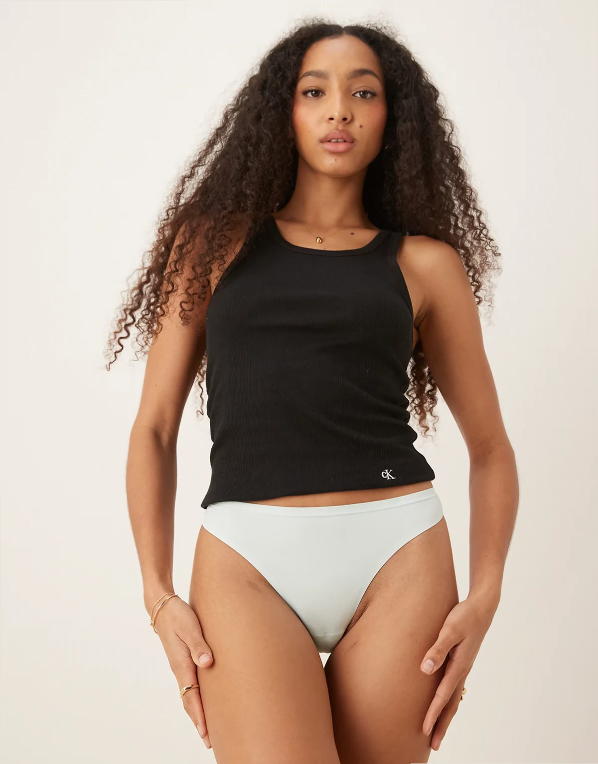 – Perfectly Fit – Tanga in Blassblau