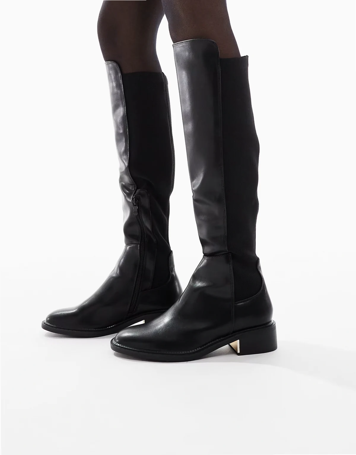 – Latte – Czarne buty jeździeckie