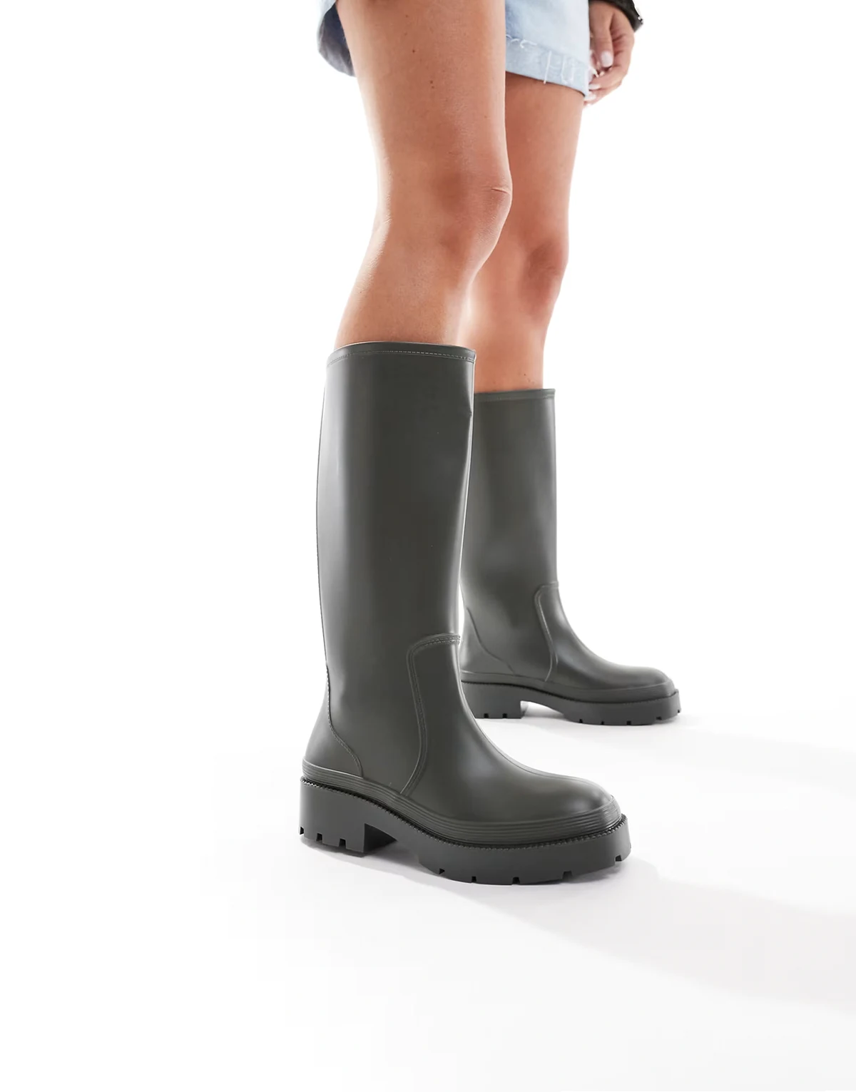 – Gummistiefel in Grün