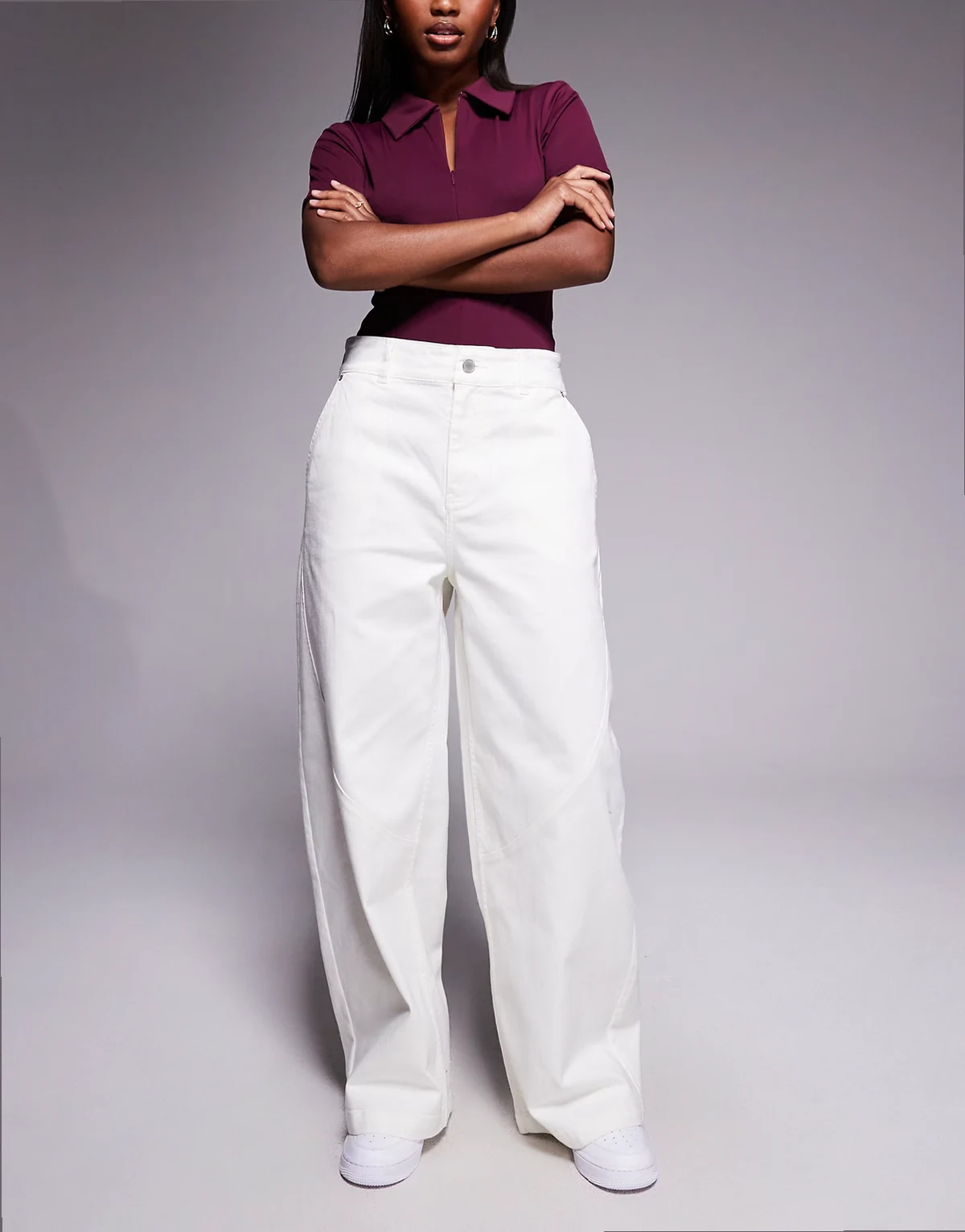 Nike Air Jordan Flight barrel pants in beige