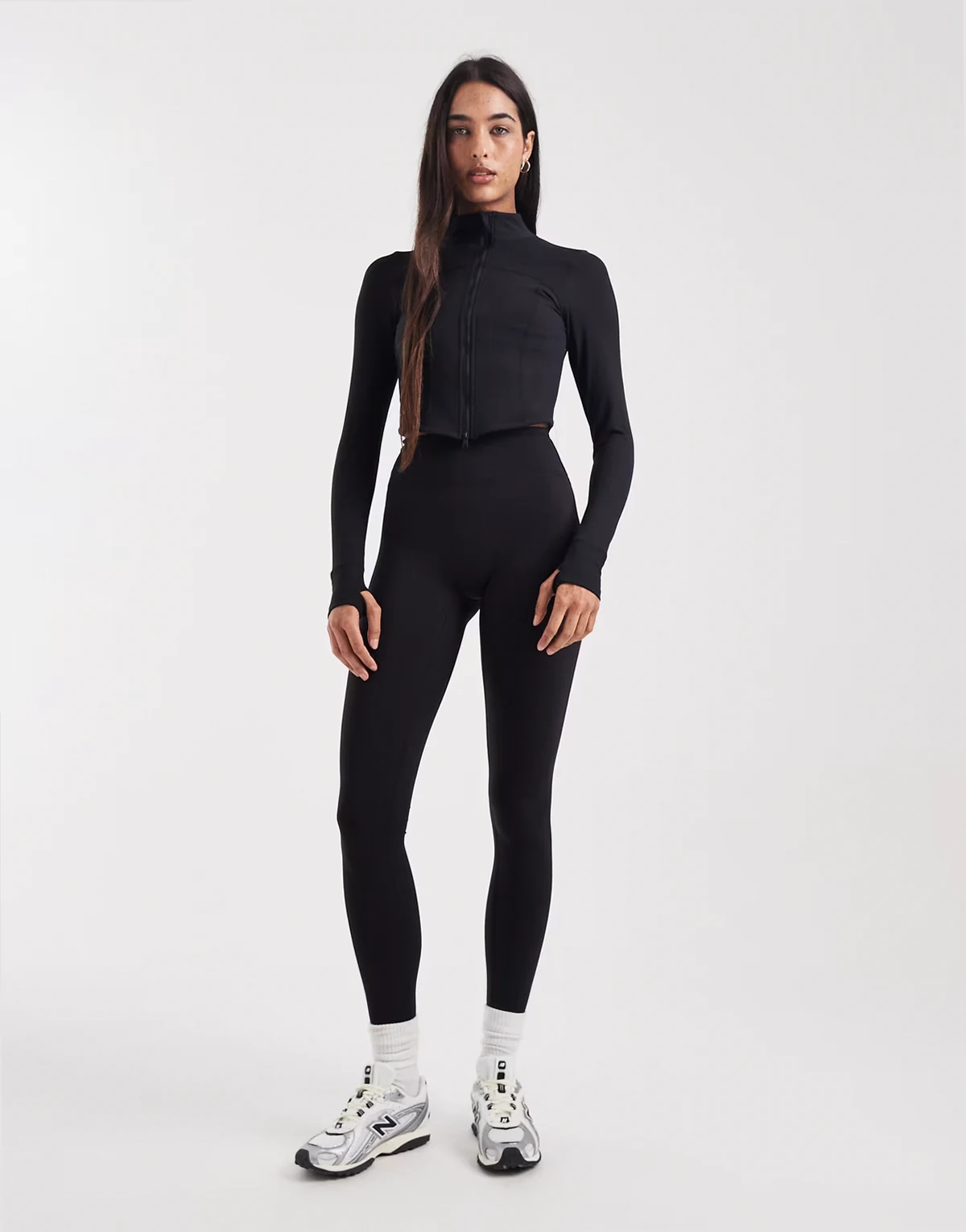 – Ultra Luxe – Czarne legginsy