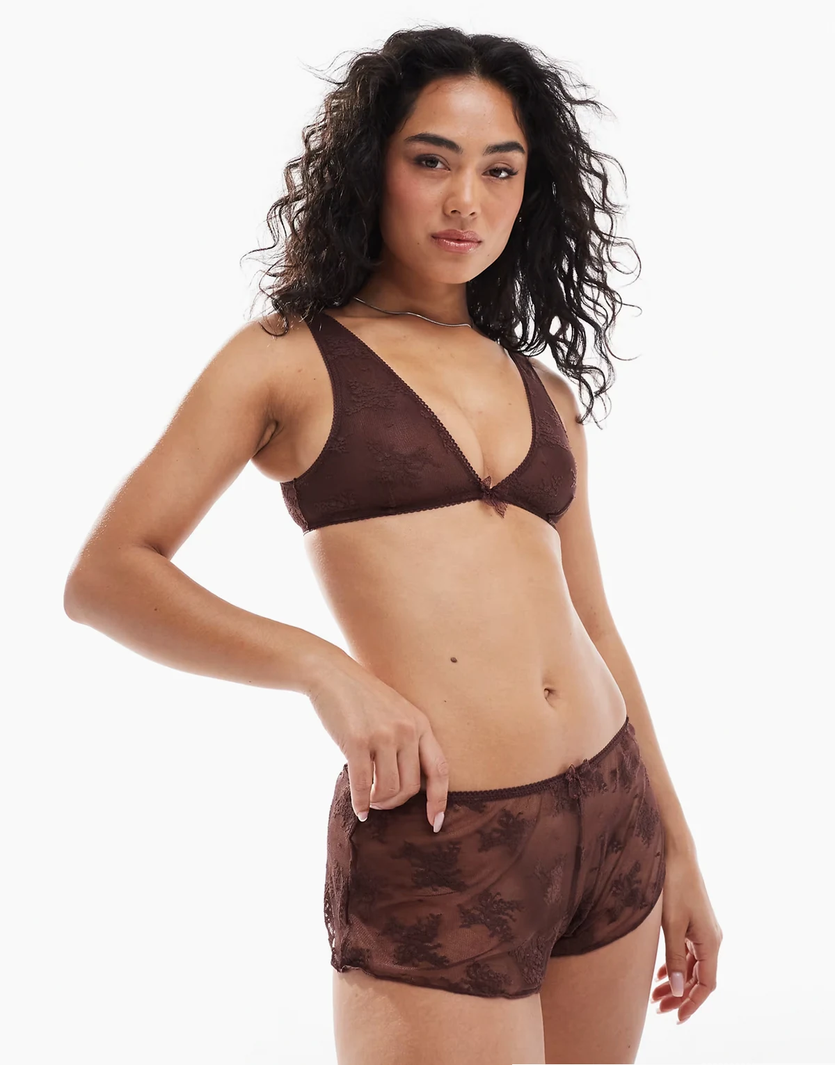 boyshorts in mocha brown