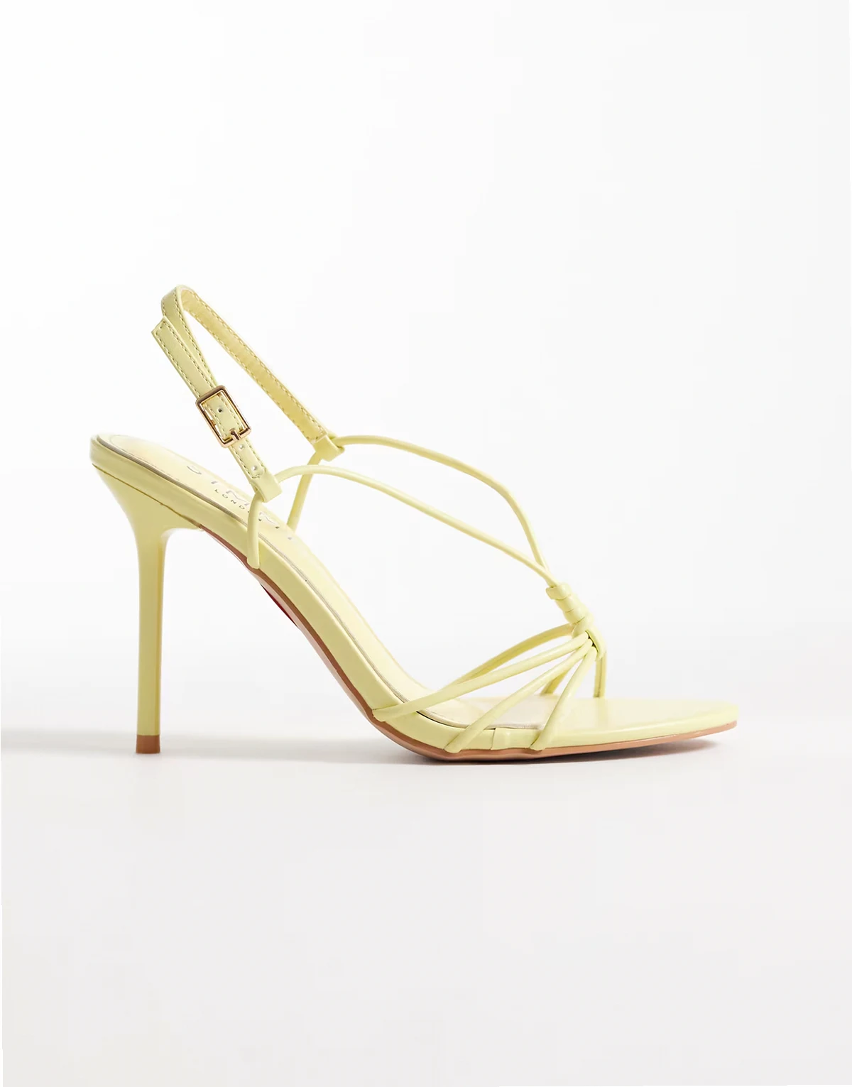 SIMMI London Vera strappy heeled sandals in yellow