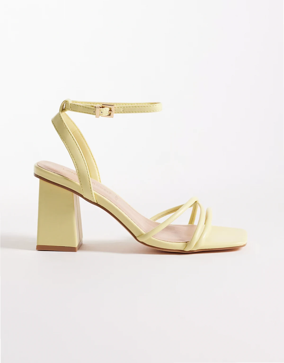 – Ash – Riemchen-Sandaletten in Zitrus-Limettengrün mit mittelhohem Blockabsatz, weite Passform