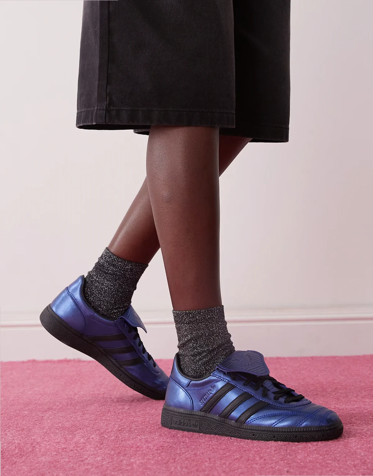 Hanball Spezial sneakers in metallic blue