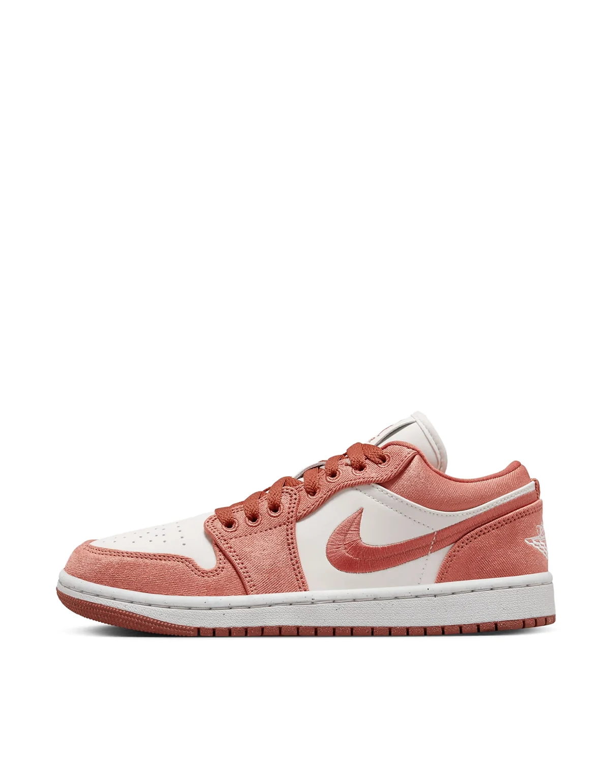 Nike Air Jordan 1 Low SE sneakers in orange & white