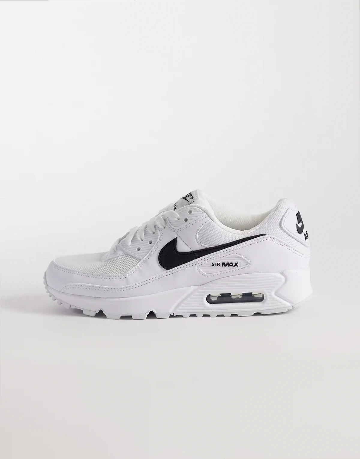 Air Max 90 sneakers in white and black