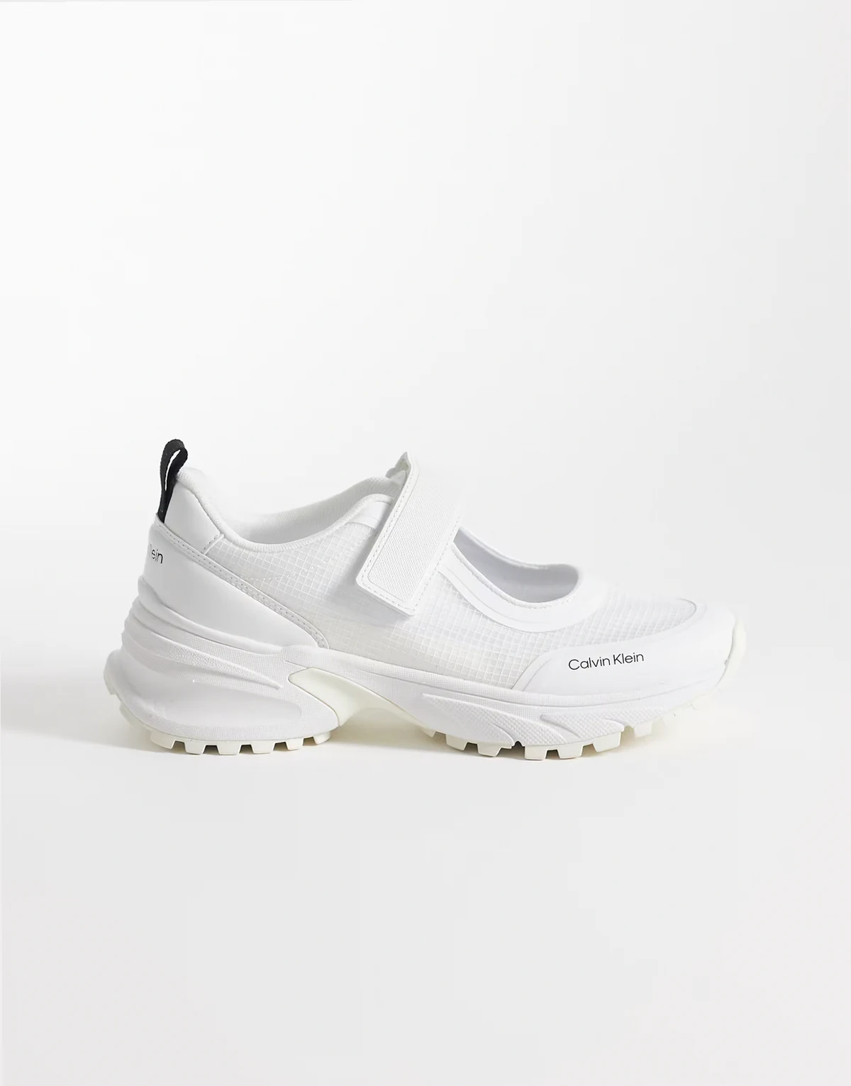 Jeans – Mary-Jane-Mules in Weiß