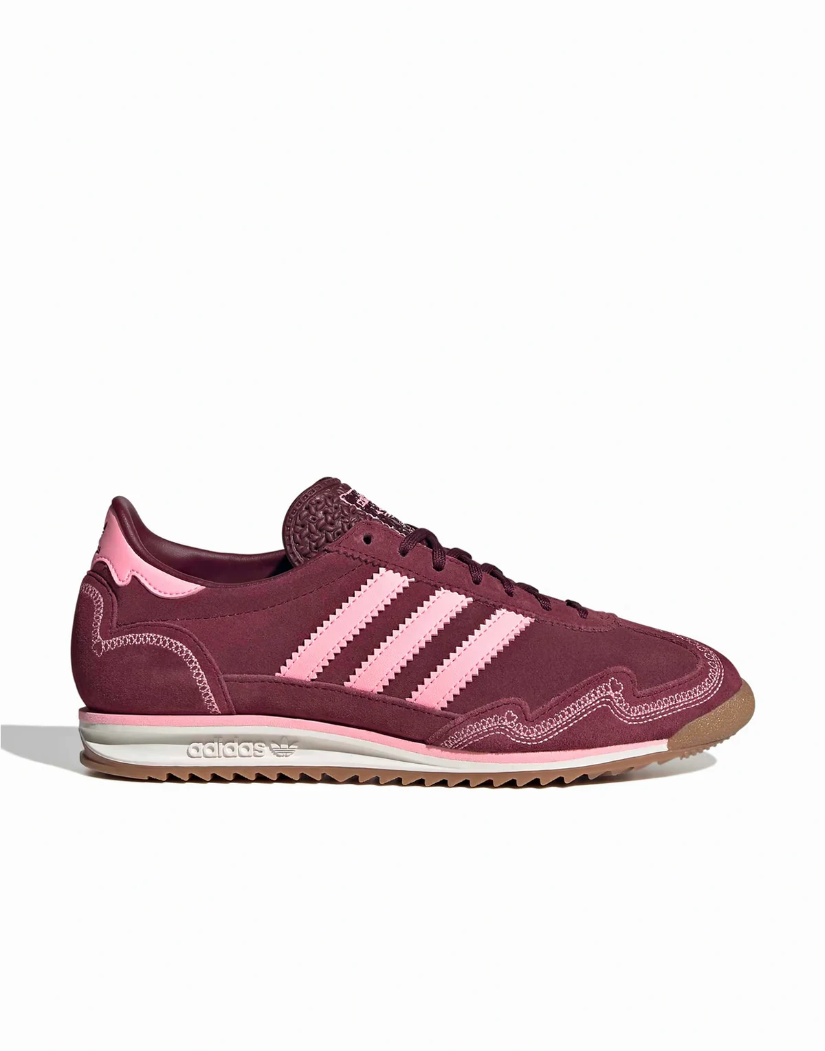 SL 72 OG sneakers in burgundy and pink