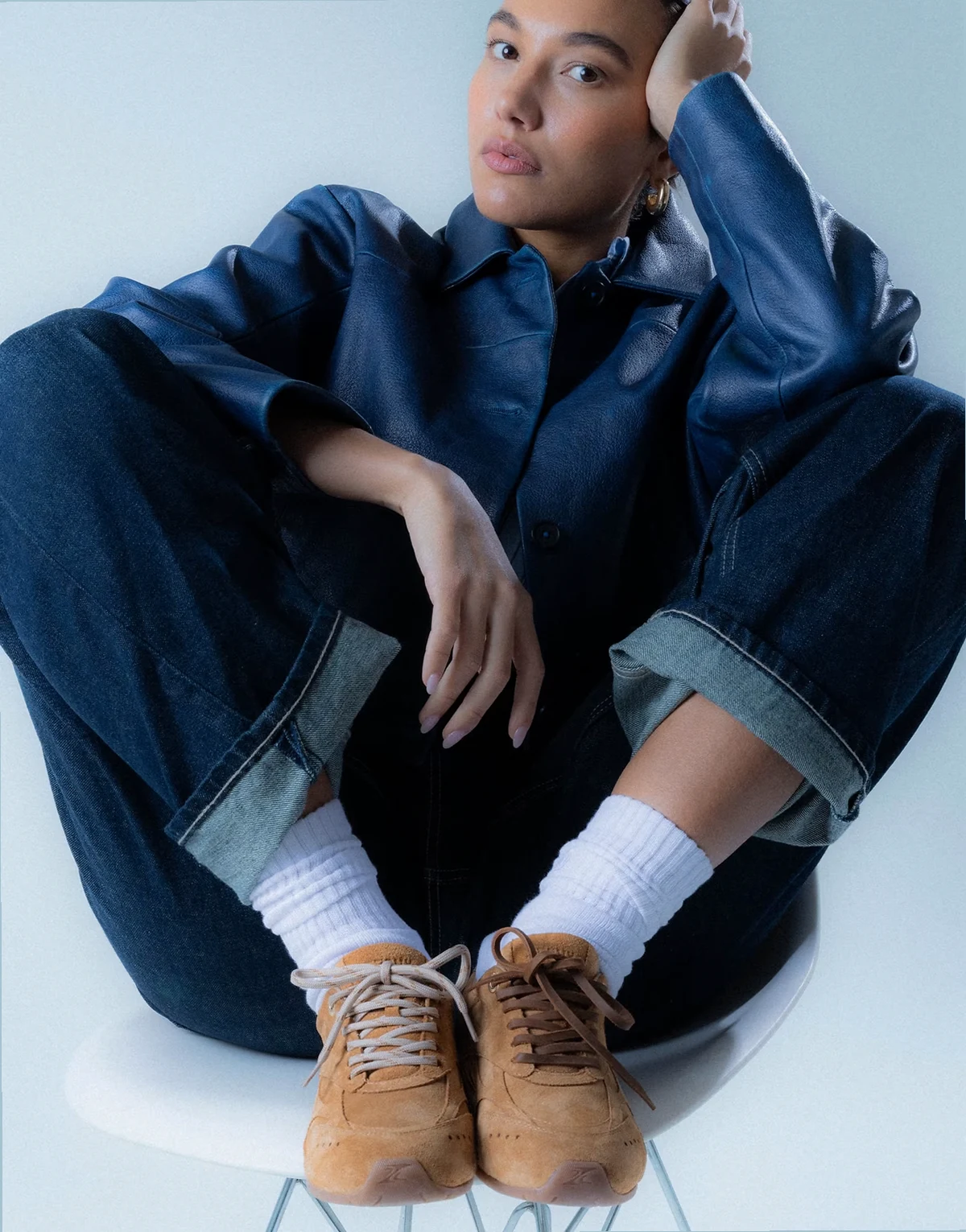 – Myr-aa – Sneaker in Hellbraun