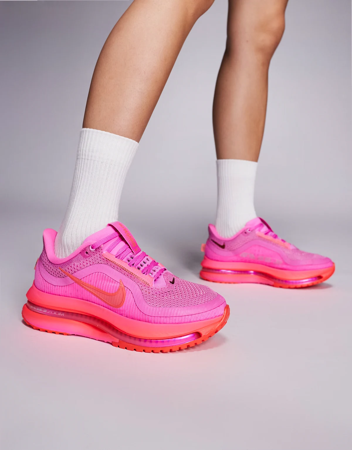 Nike Pegasus Premium running sneakers in pink