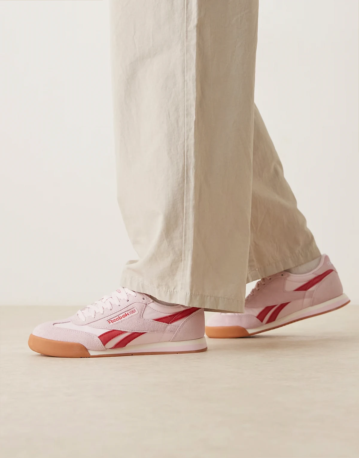 Campio XT sneakers in pink with gumsoles