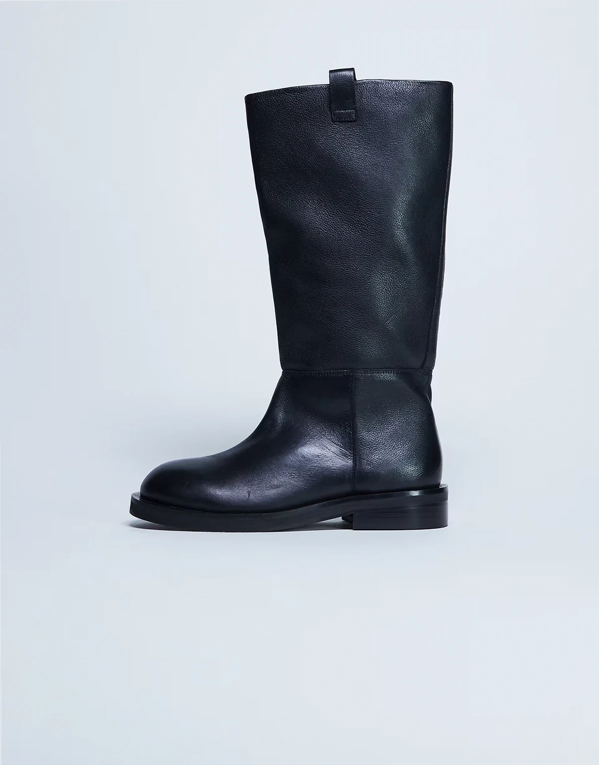 – Rory – Reitstiefel aus echtem Leder in Schwarz