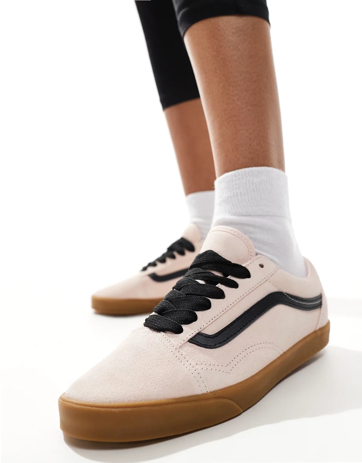 Old Skool Lowpro sneakers with rubber sole in light pink