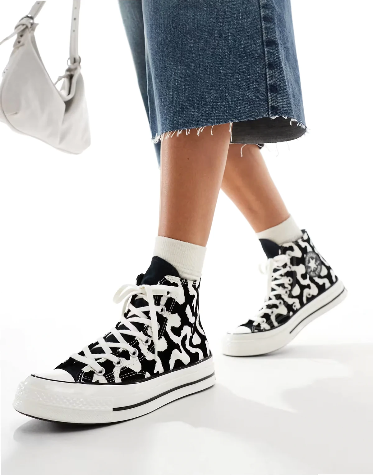 Chuck 70 sneaker in leopard print remix