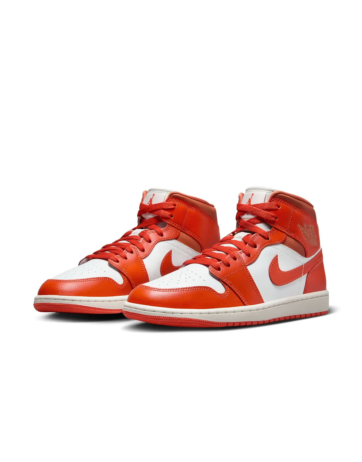 Air Jordan 1 Mid sneakers in orange