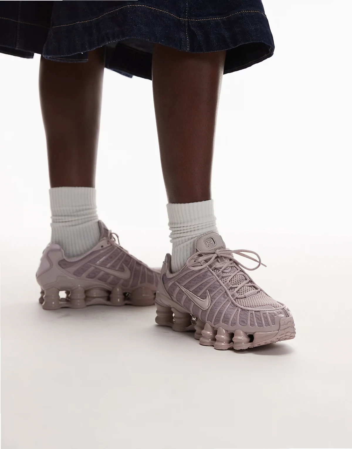 Shox TL sneakers in light pink