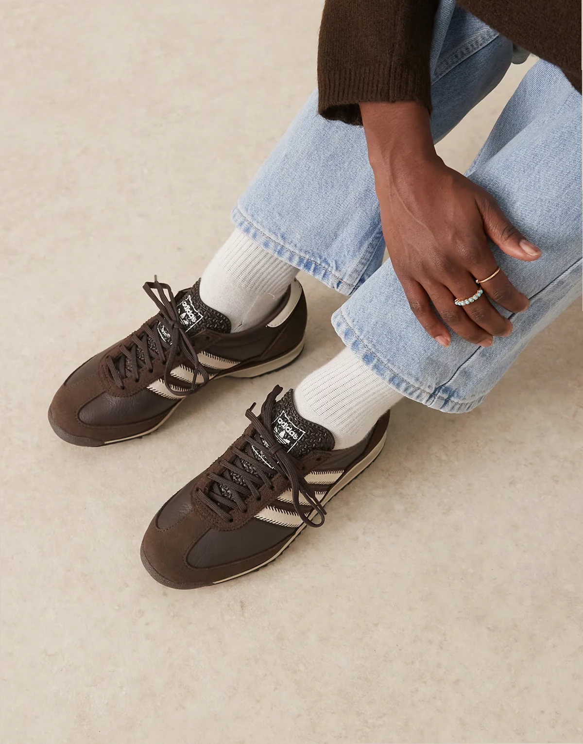 SL 72 OG sneakers in dark brown