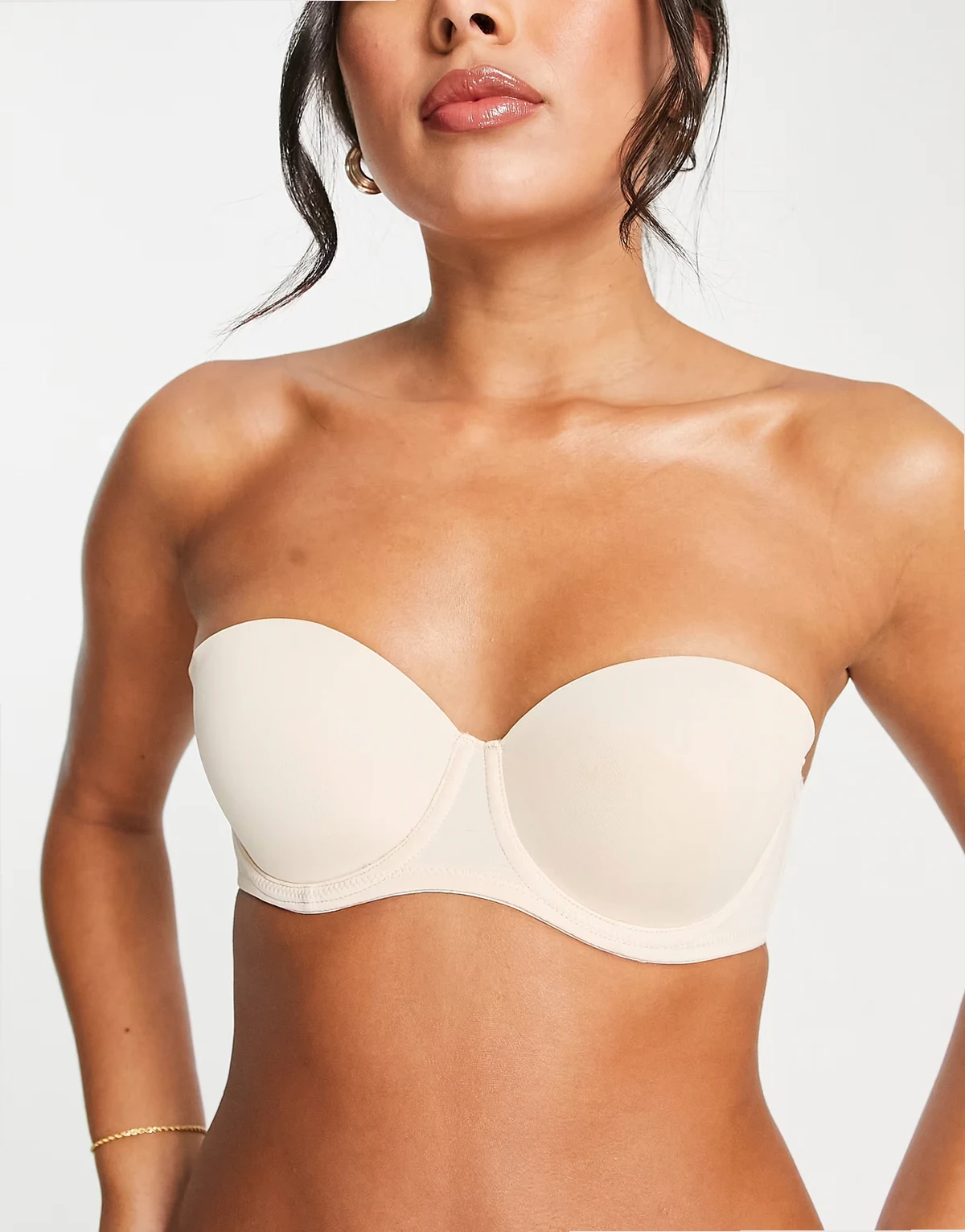 Michelle – Trägerloser BH in Beige