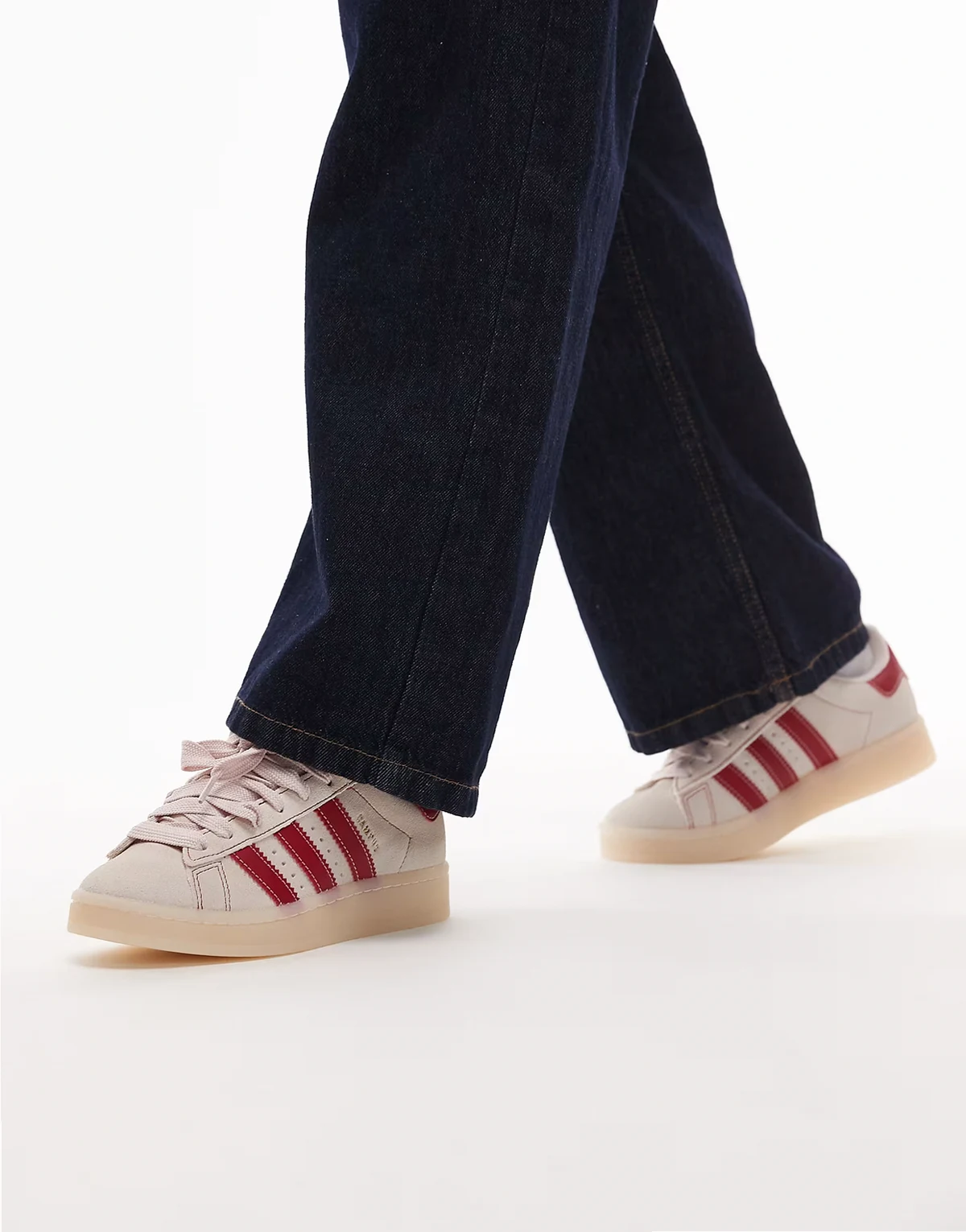 Campus 00s sneakers in gray and red