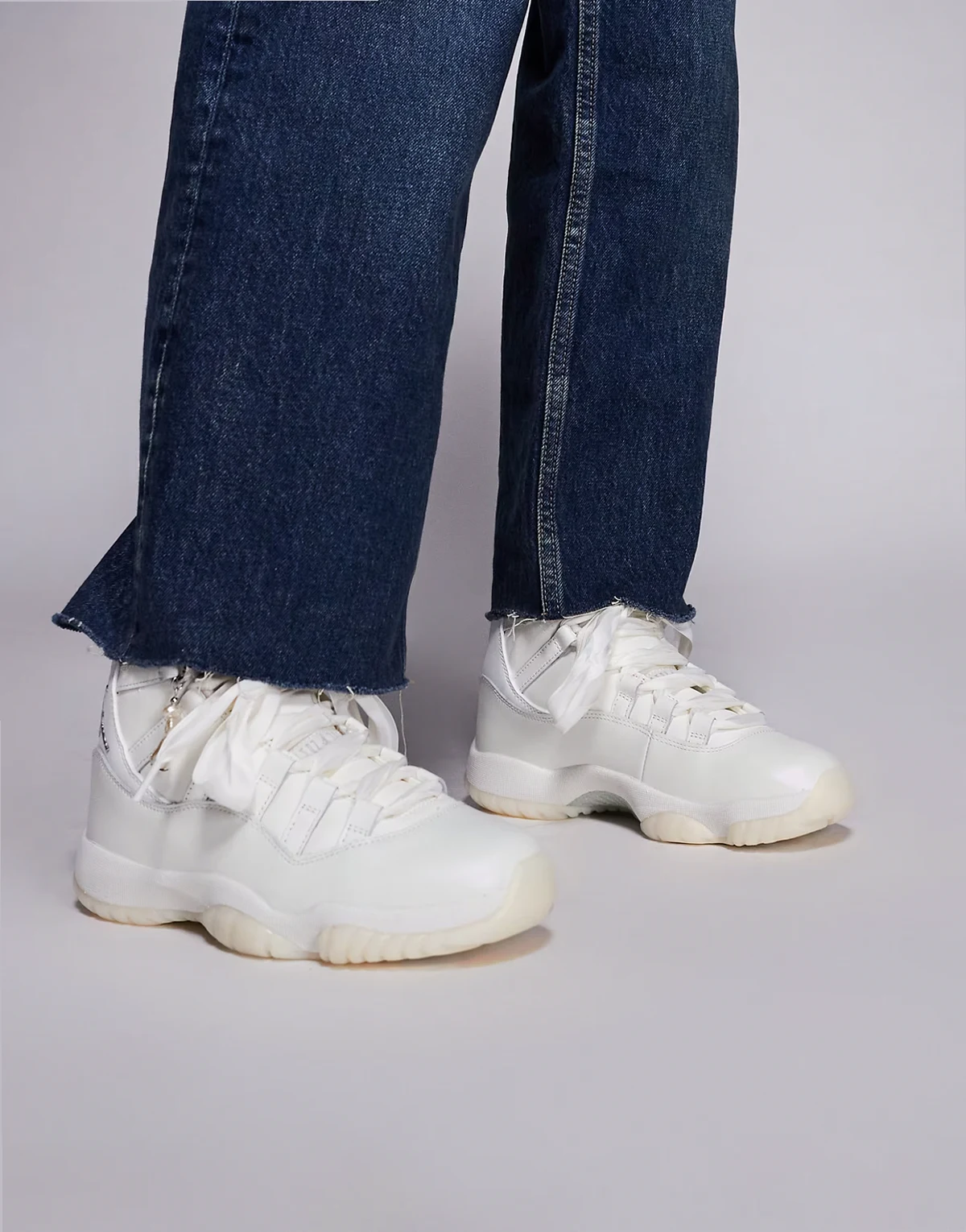 Nike Air Jordan 11 Retro sneakers in off white